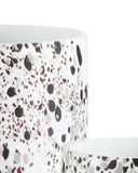 Pari White Confetti Vase Set of 2