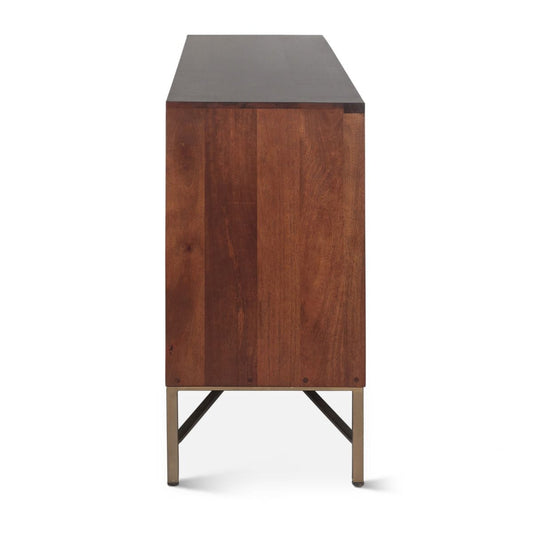 Cosmopolitan 68" Sideboard in Honey Brown
