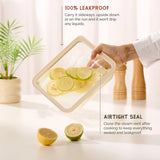Kook 3-Piece Glass Food Storage Container Set
