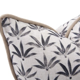 24 x 24 Pillow Hemp Charcoal - Down Insert