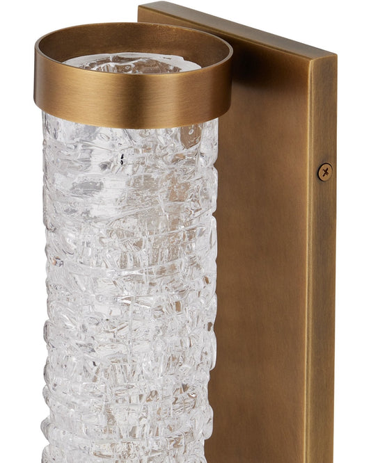 Busby Brass Bath Wall Sconce