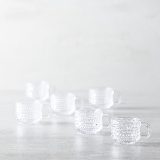 Jupiter Clear Espresso Cup 3oz, Pack Size - CASE 6