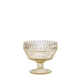Archie Ginger Gold Footed Dessert Bowl 10oz