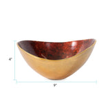 Sharma Crimson Gold Bowl