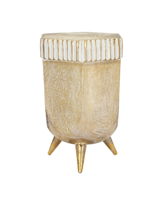 Corda Champagne Accent Table