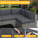All Weather Outdoor 7-Piece Patio Furniture Set