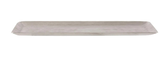 Chiseled Silver Tray- Large