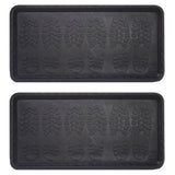 Footsteps 2 Pack Rubber Boot Tray Floor Protector