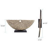 Hubert Textural Sculpture
