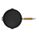 Chasseur Enameled Cast Iron 10" Fry Pan with Spouts