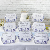 Blue Willow Décor Sign Kit (Set of 8)