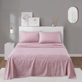 Wholesale Printed Microfiber Sheet Set, Blush Waves