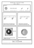 Fringe Round Mirror