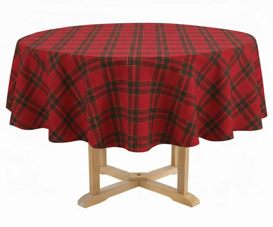 Christmas Tartan Tablecloth