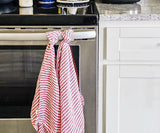 Striped Linen Hand Towels