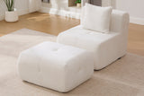 NEXO 31" Chair with Ottoman