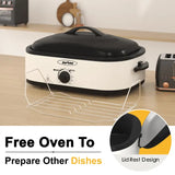 Wholesale 14-Quart Electric Roaster Oven with Self-Basting Lid