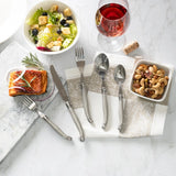 Laguiole 20-Piece Stainless Steel Flatware Set For 4, Pewter