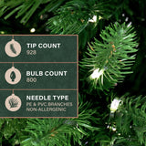 Carmel Pine Slim Artificial Christmas Tree