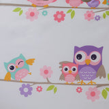 Little Owls Total Blackout Window Curtain (Max Blackout)