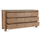 Flagstaff 72" Dresser in Natural Distressed Oak
