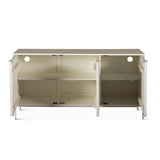 Fern 57" Sideboard with Three Doors in Coastal White