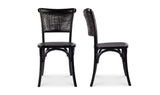 Churchill Dining Chair Antique Black - Set Of Two