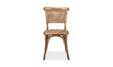 Churchill Dining Chair Light Brown - Set Of Two