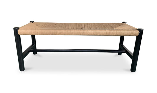 Hawthorn Small Bench Black