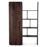 Hunter 48" Bookshelves in Dark Sienna