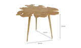 Amoeba Side Table Gold