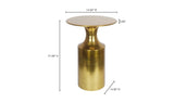 Rassa Accent Table Gold