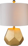 Coleford Gold Geometric Table Lamp - Clearance