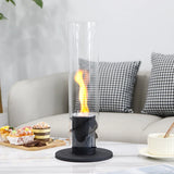 17''H Clean-Burning Bio Ethanol Ventless Fireplace