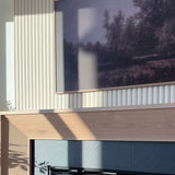 Paintable Wide Ribbed Wall Panels