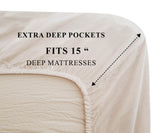 100% Cotton Fitted Sheets