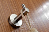 ANZZI Caster Single Robe Hook, RHINO ALLOY Certified Stainless Steel & Zinc, Scratch Resistant Surface, 4 lb. Capacity, Multiple Finishes