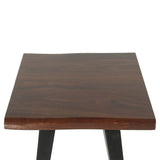 Kennedy 20" Side Table in Walnut