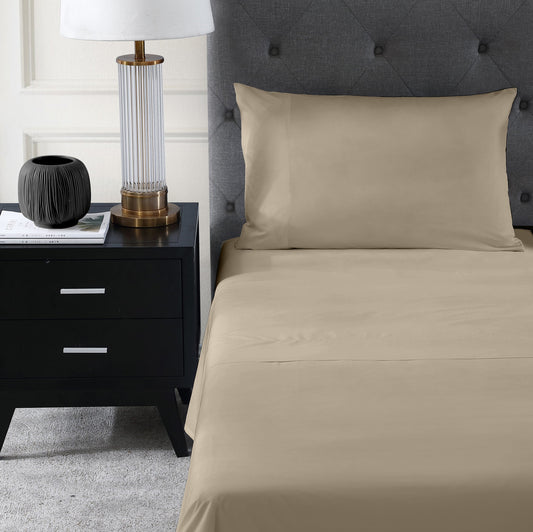 Ultra Percale Sheet Set | Hotel Collection Flax