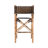 Leeds 23" Folding Counter Chair in Antique Whiskey