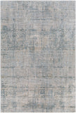 Fallin Gray Thick Luxe Abstract Striped Rug