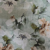 Floral Linen Tablecloth