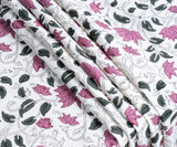 Pink Floral Tablecloth