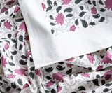 Pink Floral Tablecloth