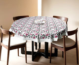 Pink Floral Tablecloth