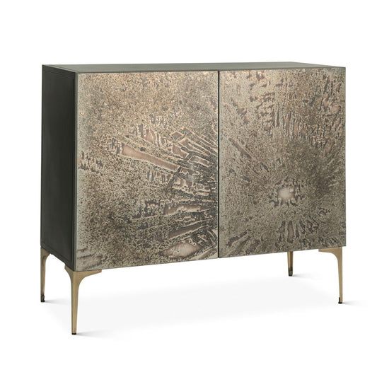 Mojave 41" Two Door Buffet in Desert Patina with Brass Base