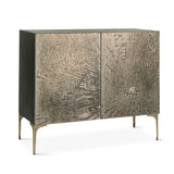Mojave 41" Two Door Buffet in Desert Patina with Brass Base