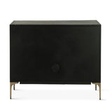 Mojave 41" Two Door Buffet in Desert Patina with Brass Base
