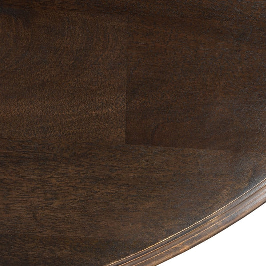 Nimes 72" Round Dining Table in Vintage Brown
