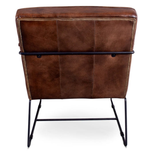 New York Tony Accent Chair in Antique Whiskey
